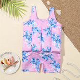 Floral Floating Swimsuit for Kids